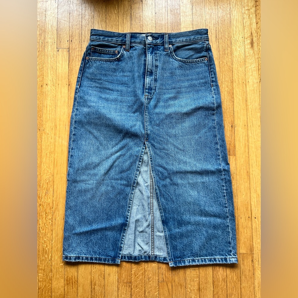 Denim Forum Halle 90s Jean Skirt